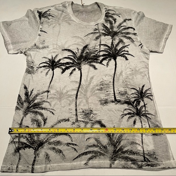 NWT Herrlicher Tropical Print T-Shirt  SZ Large - Picture 12 of 13